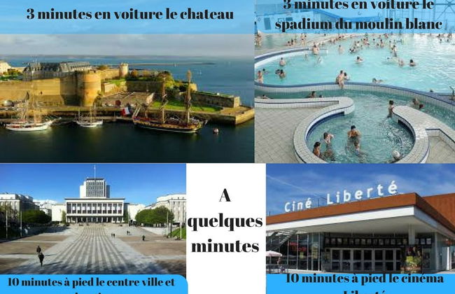 Appart Cosy Brest vue mer - Foto 34