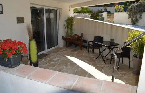 Studio plage 3 étoiles, parking gratuit, terrasse privée - Foto 13