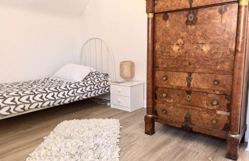 La Triolette, maison chaleureuse, indépendante et refaite à neuf dans le Vieux Coutainville, tourisme ou télétravail - Foto 4