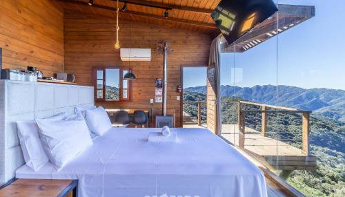 Cabana rústica industrial na serra VST009 - Foto 2