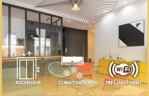 L'Atelier,T3,au pied de l'Opéra, Climatisé, CHECK-IN AUTONOME 24H sur 24H - Foto 1