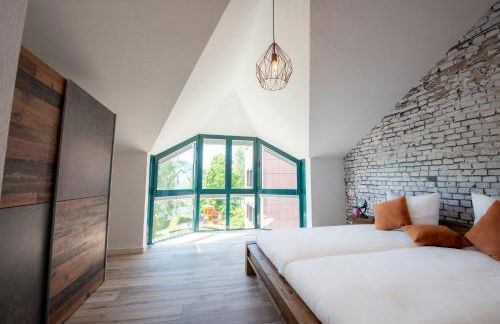 Industrie Stil Apartment unweit vom See - Foto 38