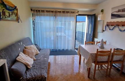 Appar T2 3 lits vue montagne terrasse vielle aure - Foto 2