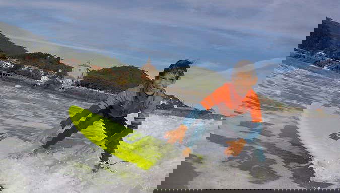 Cours de surf à Mundaka