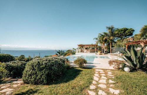 Villa Michaela con piscina privata e vista mare - Foto 6