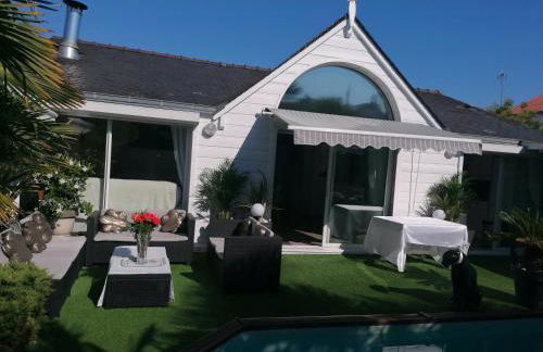 maison calme avec piscine palmiers 300m de la plage pornichet centre - Foto 2