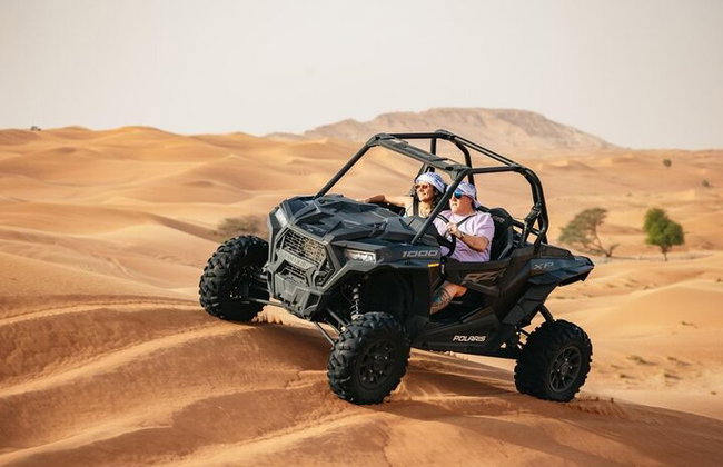 Dubai: Quad Bike, Dune Buggy, and Sandboarding Experience - Photo 2