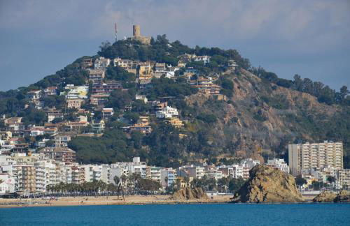 Beachfront Apartment with Pool and Garden S Abanell Blanes - Foto 18