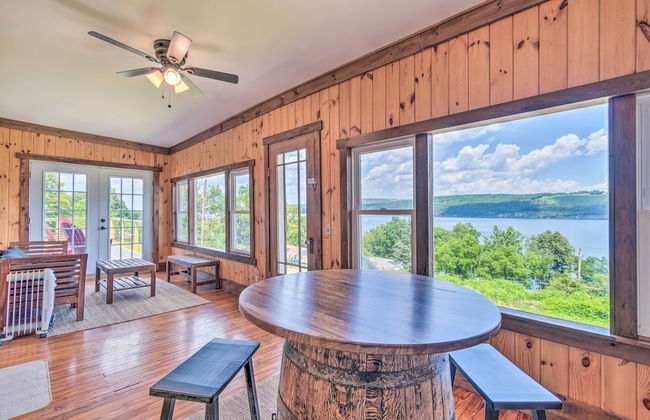 Watkins Glen Lakeview Cottage with Waterfall! - Foto 35