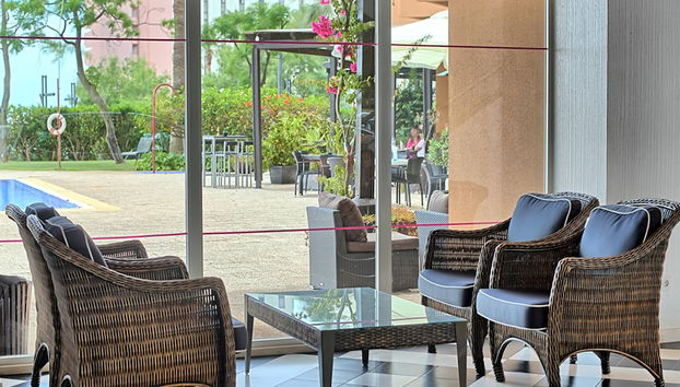 Sala de estar do lobby