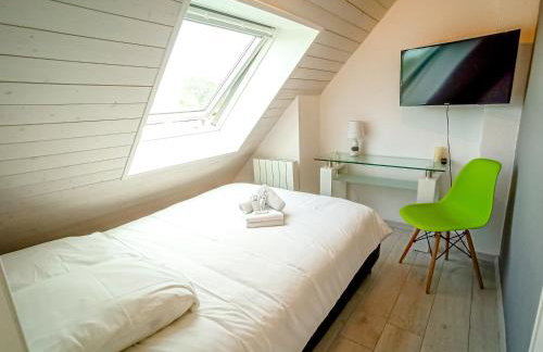 Superbe loft 90m² proche parc expo Nantes (6p) - Foto 15