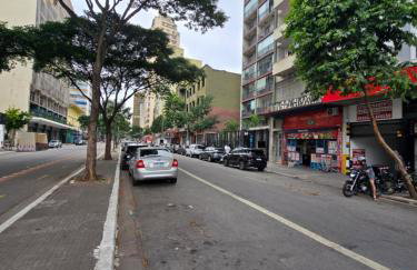 Studio for 02 guests WIFI 300MB air conditioner only twoo minutes of subway station LUZ SP - Foto 67