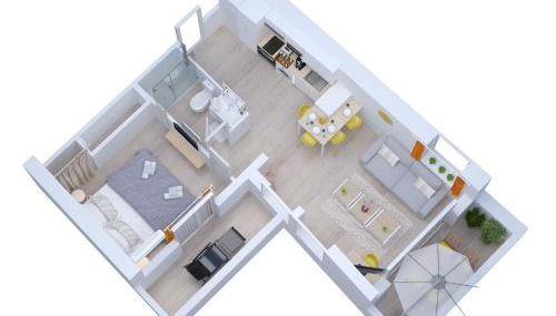 Soleil d'Été - Netflix & Wifi - Balcon - Climatisation - Parking Gratuit - check-in 24H24 - Emplacement Vélos - GoodMarning - Foto 3