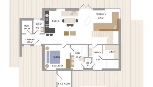 Reetdorf Geltinger Birk Künstlerkate Eisvogel - Foto 5