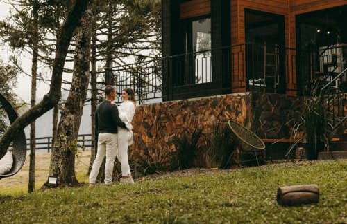 CABANA HORSES LA CONTEMPORANEA- vista ponto turístico Pedra Morro do Campestre -Asfalto até a Cabana - Photo 32