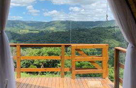 Chalé Alto do Morro 2 - conforto e vista deslumbrante - Foto 9