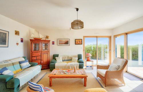 Vue mer ! À 200m de la plage, maison pour 9 - Foto 11