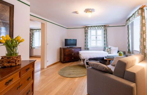 Wald Apartments bei Schlossgaststätte Hohenberg - Seeshaupt, südlicher Stanberger See, kostenfrei Parken, Ladestation für Auto und Fahrad, WLAN, Natur pur - Foto 12