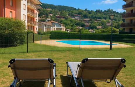 Appartement avec piscine & jardin pied de la télécabine - Foto 14