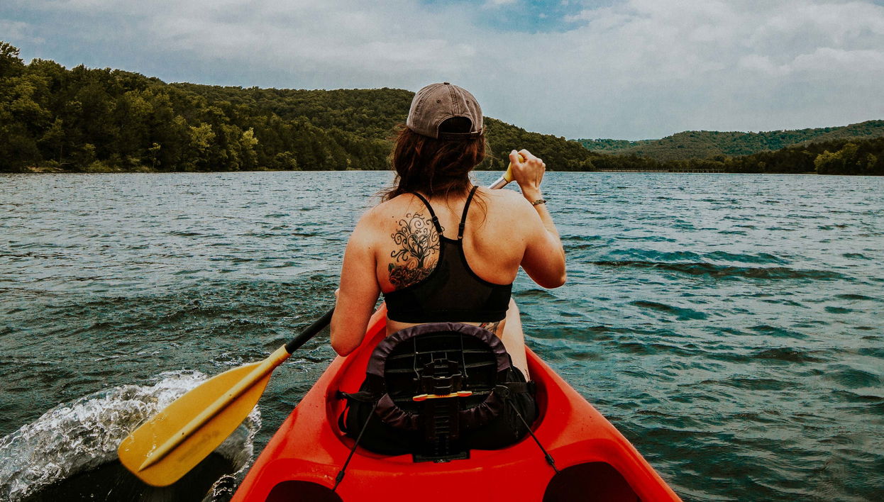 Balade en kayak sur l'Èbre