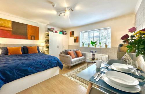 Family Studio Garden view 5min to Elizabeth Line - Foto 3