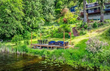 Exclusive Lakefront For 10 with Sauna Kayaks Peace - Foto 9