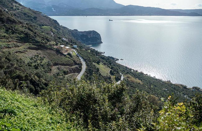 Seaview Studio, 3 Pers Panoramic Seaview in Beautiful Setting, West From Chania - Foto 19