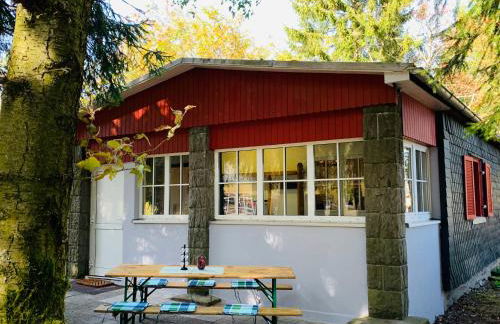 Ferienhaus Baude Steinheid am Rennsteig mit 2 Schlafzimmern max 12 Personen - Foto 24