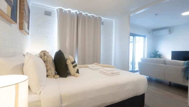 Lovely 1BR Apt in Bicton With Backyard and Parking - Foto 4, Habitación