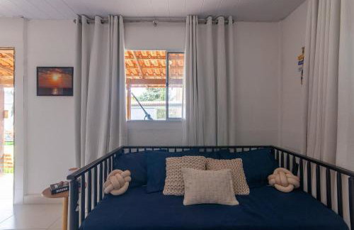 Refúgio Guarapari: Ar/Wi-fi/Pet friendly/gar/churrasqueira fogão a lenha - Foto 14