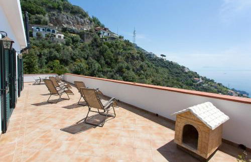 "CASALENA" Villa a Furore Amalfi coast con grande terrazzo e vista sul MARE - Foto 13
