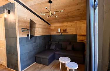 Chalet l'Epicéa T3 en forêt avec Terrasse & Jardin à 5 min à pied des pistes P2 et commerces - Foto 6