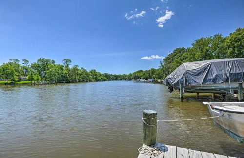 Waterfront Annapolis Home Fire Pit and Fishing Pier - Foto 34