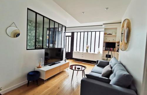 Appartement rénové une chambre avec espace de travail - Foto 6