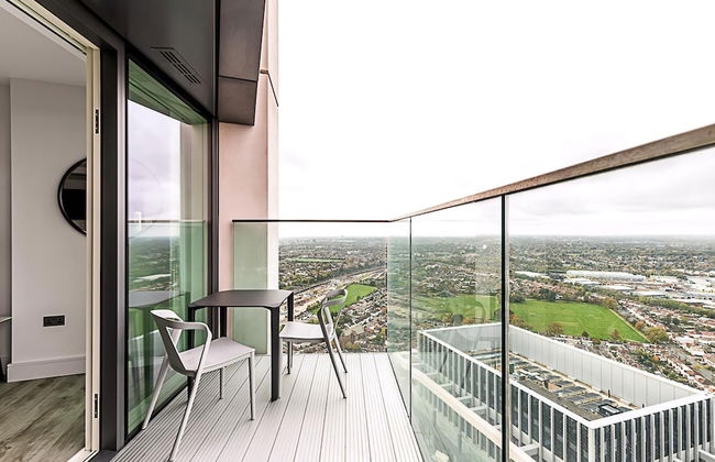 Modern Sky-High Flat In North Acton - Foto 7