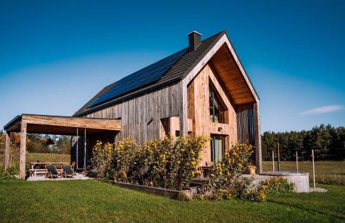 Stodoła naturalnie - wyjątkowy dom z balią na Kaszubach nad jeziorem - Foto 15