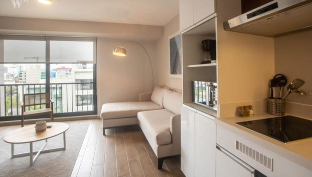 w High Ceiling and Classy 2BR in Miraflores - Foto 5, Habitación