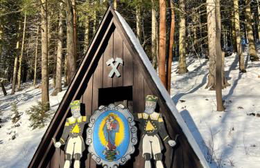 Urige Berghütte mit Kamin und Sauna im Erzgebirge nahe Schwarzwassertal - Foto 6