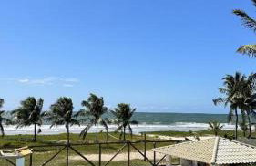 Apartamento pé na areia com piscinas em Guaibim - Foto 22