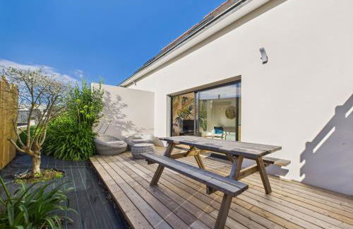 Villa Bel'Odet, appartements modernes au calme, terrasses pour les T2, grand jardin et parking gratuit, à 5 min des plages de Bénodet - Foto 46