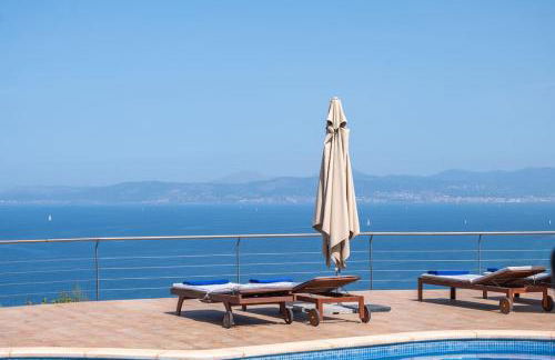 Amazing seaviews Villa Voramar with pool Sa Torre - Foto 13