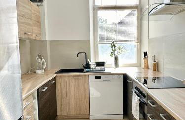 Komfortowy apartament z tarasem w pobliżu jeziora i Gór Sowich - Foto 15