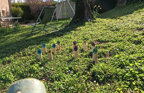 Gîte des Gones Maison 3 étoiles 10 personnes Jardin Lyon Eurexpo - Foto 26