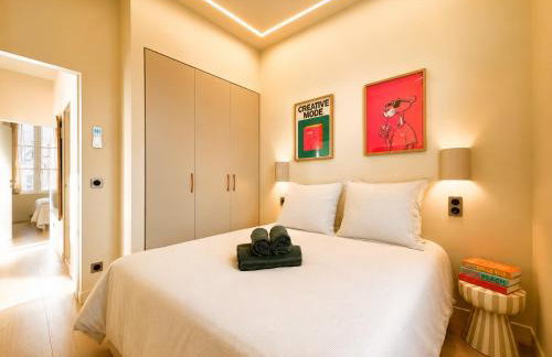 MONACO - MENTON - SEA VIEW - FULL CLIM - 2 BEDROOMS - PREMIUM LOCATION - LUXURY RENOVATED - PARKING - BALCONY - BEAcH and SUN - Photo 8