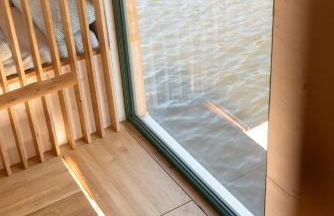 Tiny Hausboot Schwarzwald Maidle mit Dachterrasse und Kamin - Foto 4