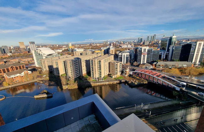 Trafford Suite Modern 1 bed With Cinema Room - Foto 28