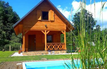 Domek Skowronek z basenem - Foto 1