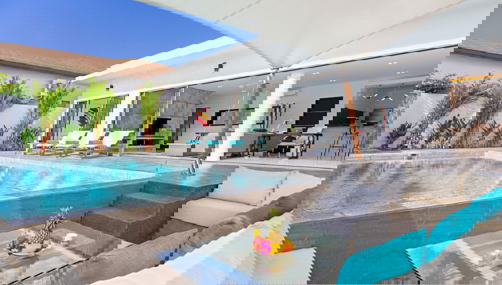 Open-space Design 4BR Pool Villa Luna - Foto 1, Imagen principal