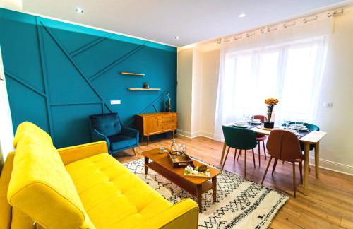 Bel AMI 02 - Turquoise & OR - Moderne Chic - Centre Ville - Accès Jardin - Clim - Wifi - Parking - Localisation idéale - Foto 2