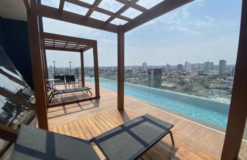 Estúdio Alto 22º andar e Elegante no Edifício Vertigo - Foto 4